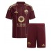 Camiseta AS Roma Artem Dovbyk #11 Primera Equipación para niños 2024-25 manga corta (+ pantalones cortos)